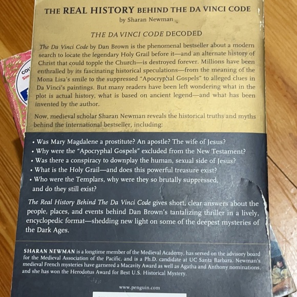 ✨3/$25✨ Sharan Newman - the real history behind the da vinci code - Picture 4 of 5